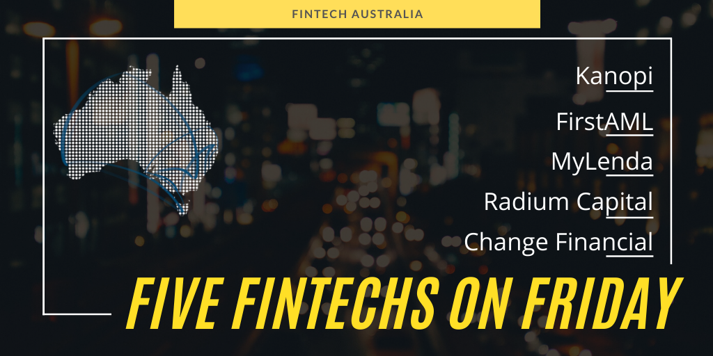 Change Featured in Five Fintechs on Friday